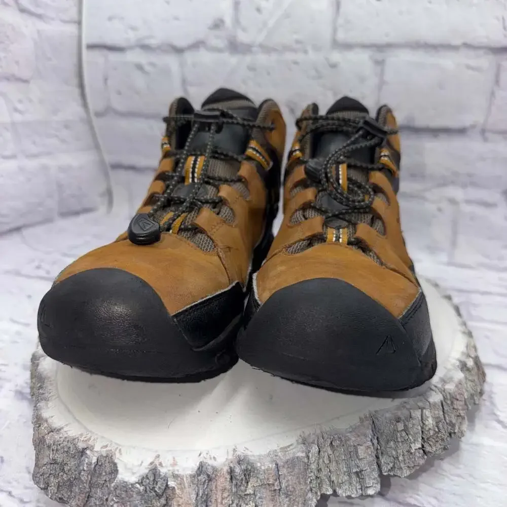 KEEN Targhee Mid Waterproof Youth Sz 6 Kids Boys Girls Boots Hiking Shoes School